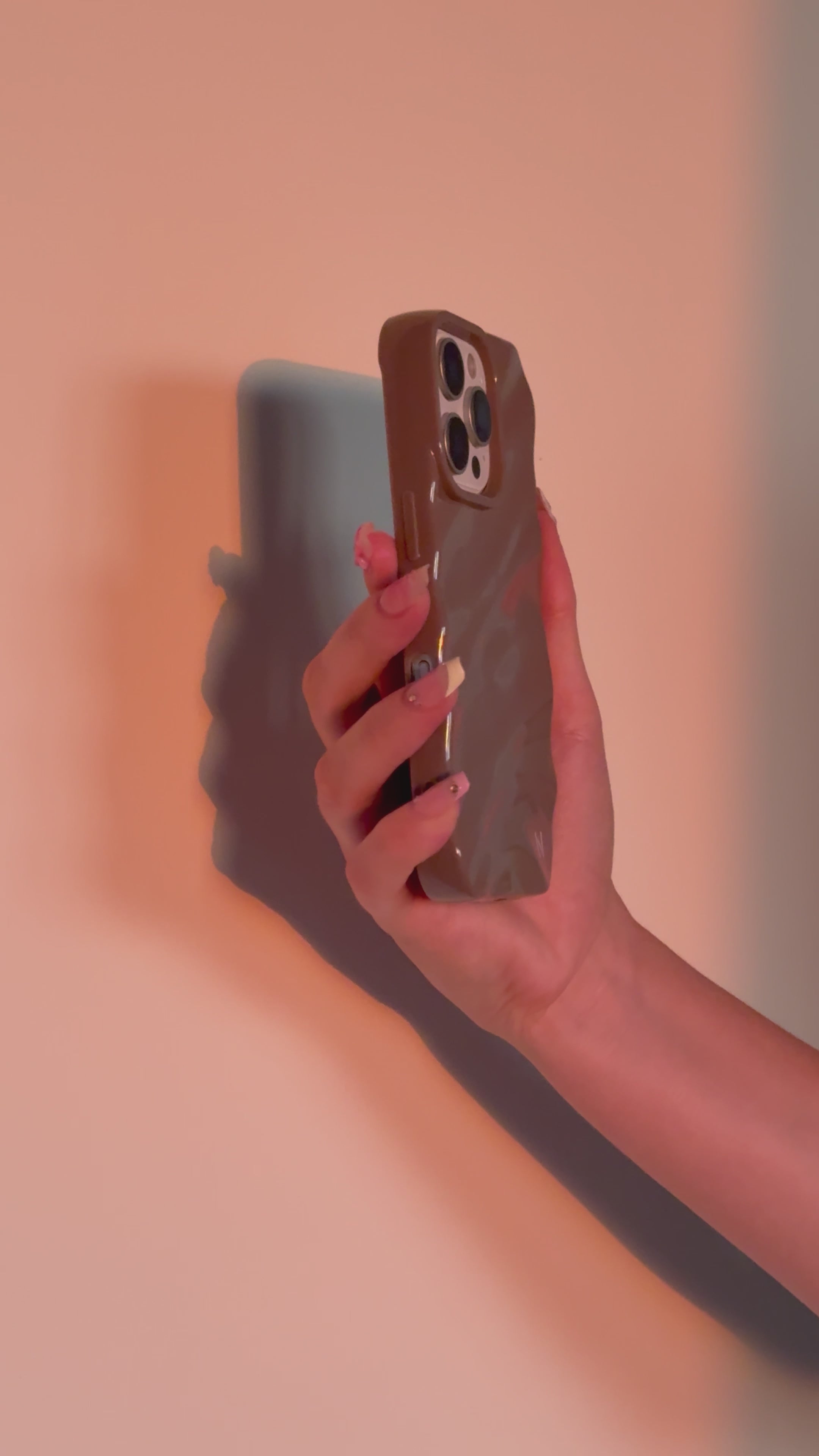 Etui Wavy Cafe Cream